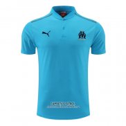 Camiseta Polo del Olympique Marsella 2022/2023 Azul