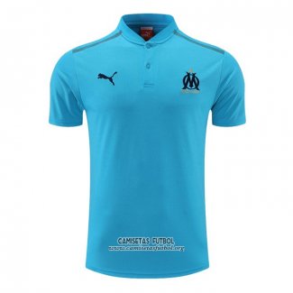 Camiseta Polo del Olympique Marsella 2022/2023 Azul