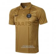 Camiseta Polo del Paris Saint-Germain 2021/2022 Oro