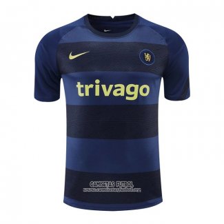 Camiseta de Entrenamiento Chelsea 2022/2023 Azul Oscuro