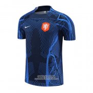 Camiseta de Entrenamiento Paises Bajos 2022/2023 Azul