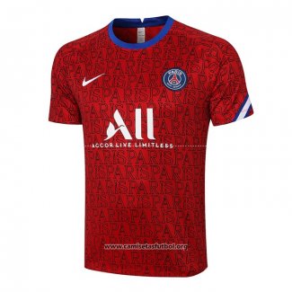 Camiseta de Entrenamiento Paris Saint-Germain 2020/2021 Rojo