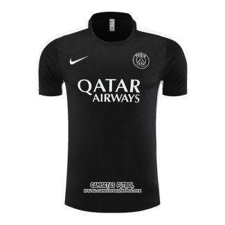 Camiseta de Entrenamiento Paris Saint-Germain 2023/2024 Negro