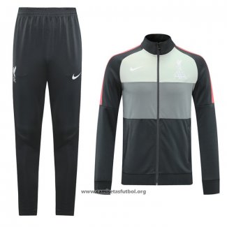 Chandal de Chaqueta del Liverpool 2020/2021 Gris