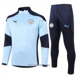 Chandal de Sudadera del Manchester City 2020/2021 Azul