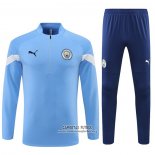 Chandal de Sudadera del Manchester City 2022/2023 Azul