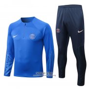 Chandal de Sudadera del Paris Saint-Germain 2022/2023 Azul