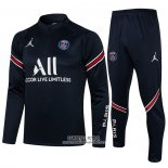 Chandal de Sudadera del Paris Saint-Germain Nino 2021/2022 Azul