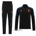 Chandal de Sudadera del Real Madrid 2021-2022 Negro