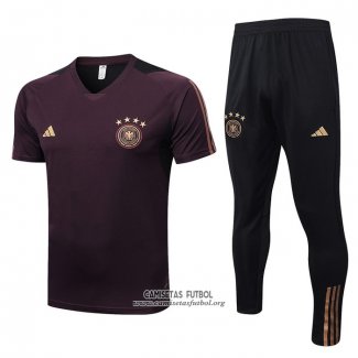 Chandal del Alemania Manga Corta 2022/2023 Marron