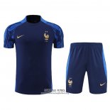 Chandal del Francia Manga Corta 2022/2023 Azul - Pantalon Corto