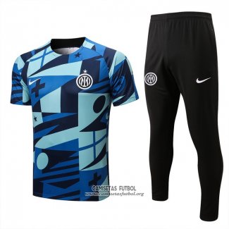 Chandal del Inter Milan Manga Corta 2022/2023 Azul