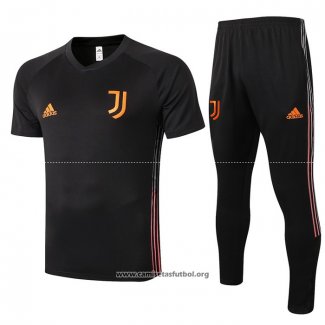 Chandal del Juventus Manga Corta 2020/2021 Negro