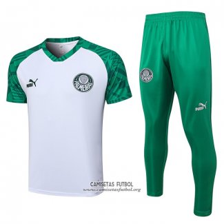 Chandal del Palmeiras Manga Corta 2023/2024 Blanco