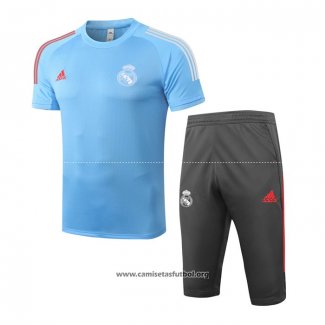 Chandal del Real Madrid Manga Corta 2020/2021 Azul