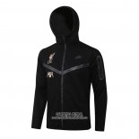 Chaqueta con Capucha del Liverpool 2021/2022 Negro