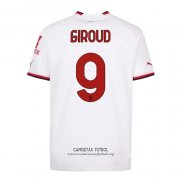 Camiseta AC Milan Jugador Giroud Segunda 2022/2023