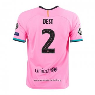 Camiseta Barcelona Jugador Dest Tercera 2020/2021