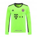 Camiseta Bayern Munich Portero Manga Larga 2020/2021 Verde