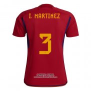 Camiseta Espana Jugador I.Martinez Segunda 2022