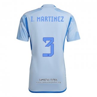 Camiseta Espana Jugador I.Martinez Segunda 2022