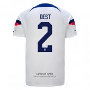 Camiseta Estados Unidos Jugador Dest Primera 2022