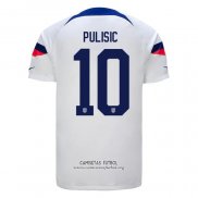 Camiseta Estados Unidos Jugador Pulisic Primera 2022