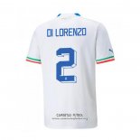 Camiseta Italia Jugador Di Lorenzo Segunda 2022