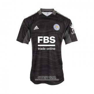 Camiseta Leicester City Portero 2021/2022 Negro