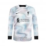 Camiseta Liverpool Segunda Manga Larga 2022/2023
