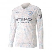 Camiseta Manchester City Tercera Manga Larga 2020/2021