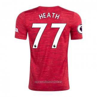Camiseta Manchester United Jugador Heath Primera 2020/2021