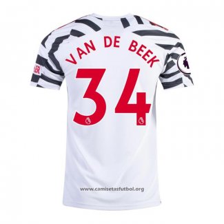 Camiseta Manchester United Jugador Van De Beek Tercera 2020/2021