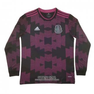 Camiseta Mexico Primera Manga Larga 2020/2021