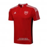 Camiseta Polo del Arsenal 2021/2022 Rojo