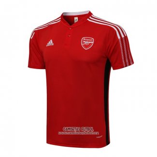 Camiseta Polo del Arsenal 2021/2022 Rojo