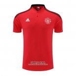 Camiseta Polo del Manchester United 2022/2023 Rojo