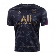 Camiseta Pre Partido del Paris Saint-Germain 2020/2021 Negro