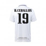 Camiseta Real Madrid Jugador D.Ceballos Primera 2022/2023