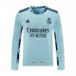 Camiseta Real Madrid Portero Primera Manga Larga 2020/2021
