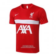 Camiseta de Entrenamiento Liverpool 2021/2022 Rojo