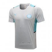 Camiseta de Entrenamiento Manchester City 2021/2022 Gris