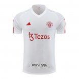 Camiseta de Entrenamiento Manchester United 2023/2024 Blanco
