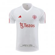 Camiseta de Entrenamiento Manchester United 2023/2024 Blanco