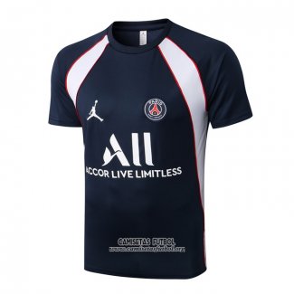 Camiseta de Entrenamiento Paris Saint-Germain Jordan 2022/2023 Azul