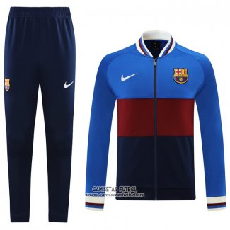 Chandal de Chaqueta del Barcelona 2021/2022 Azul