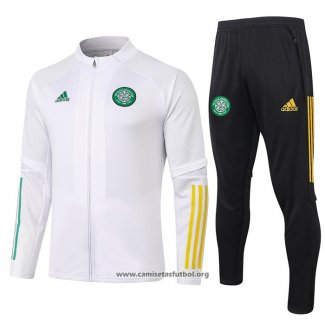 Chandal de Chaqueta del Celtic 2020/2021 Blanco