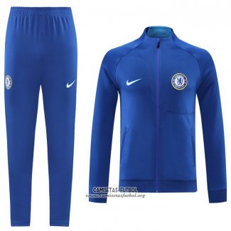 Chandal de Chaqueta del Chelsea 2022/2023 Azul