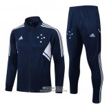 Chandal de Chaqueta del Cruzeiro 2022/2023 Azul