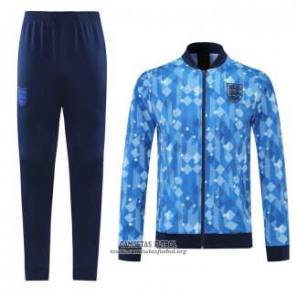 Chandal de Chaqueta del Inglaterra 2021/2022 Azul